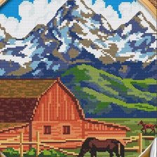 Схема вышивки «лето»