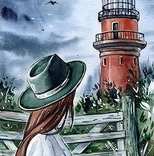 Схема вышивки «Маяк»