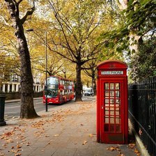 Схема вышивки «Лондон»