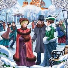 Схема вышивки «inverno»