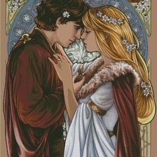 Схема вышивки «Be Mine Always»