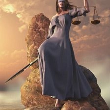 Схема вышивки «Lady Libra»