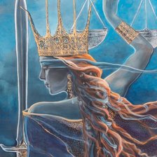 Схема вышивки «Lady Judge»