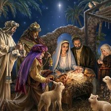 Схема вышивки «Holy Nativity»