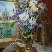 Схема вышивки «flori»