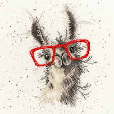 Схема вышивки «lama»