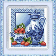 Схема вышивки «ГЖЕЛЬ 2»