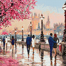 Схема вышивки «ПАРИЖ 1»