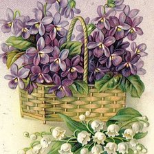 Схема вышивки «Цветы»