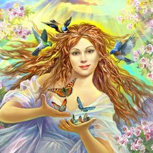 Схема вышивки «Fantasia.»