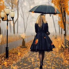 Схема вышивки «Осень»