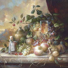 Схема вышивки «ЕЛЕНА ФЛЁРОВА. Five o’ clock»