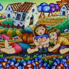 Схема вышивки «Carolina Cuadrillero1»