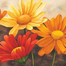 Схема вышивки «Цветы»