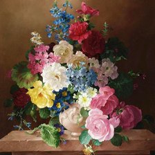 Схема вышивки «букет»