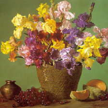 Схема вышивки «букет»