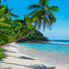 Схема вышивки «ทะเลที่สดใส»