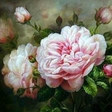 Схема вышивки «Розы»