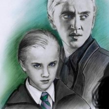 Схема вышивки «драко малфой»