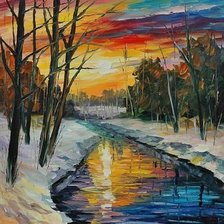 Схема вышивки «Paisagem.»