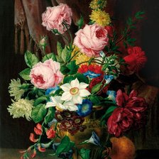 Схема вышивки «Букет»