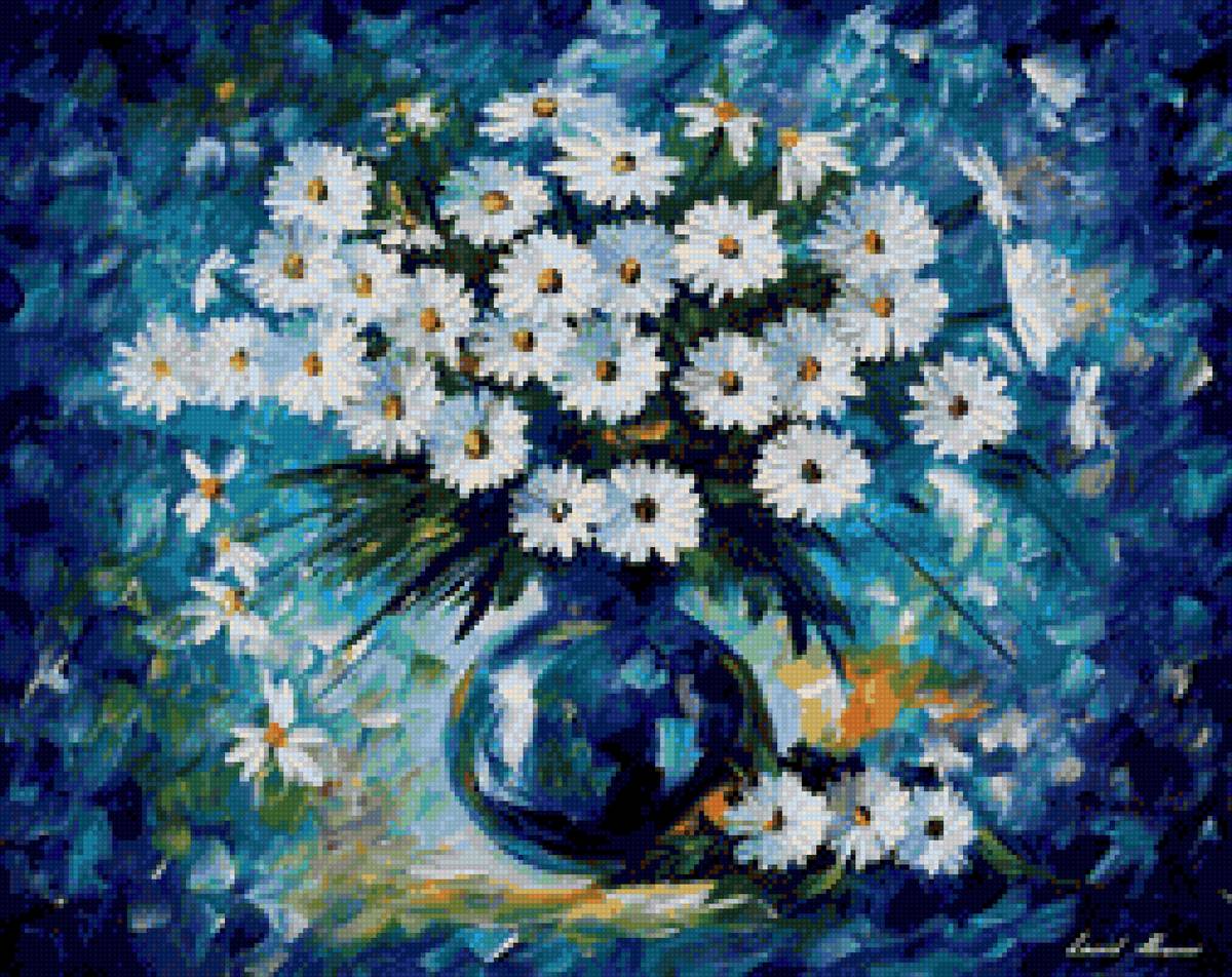 Afremov bouquet - предпросмотр