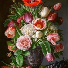 Схема вышивки «flori»