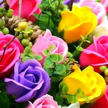 Схема вышивки «Розы»