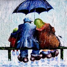 Схема вышивки «старость»