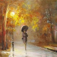 Схема вышивки «осень»