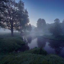 Схема вышивки «туман»