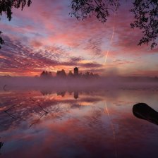 Схема вышивки «туман»