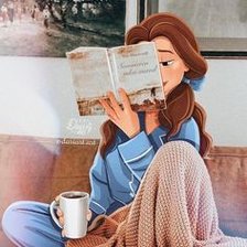 la bella leyendo