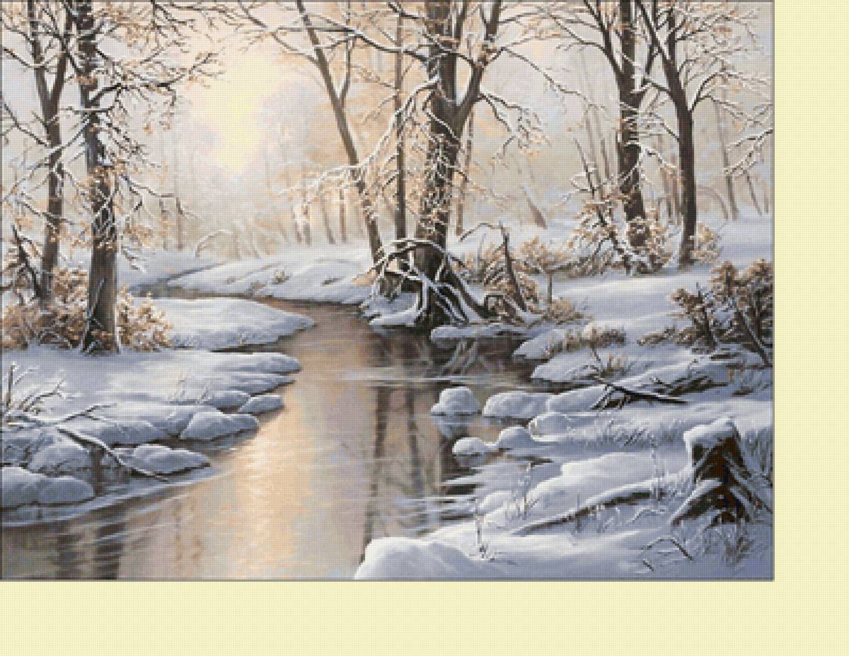 №2318258 - пейзаж, зима - предпросмотр