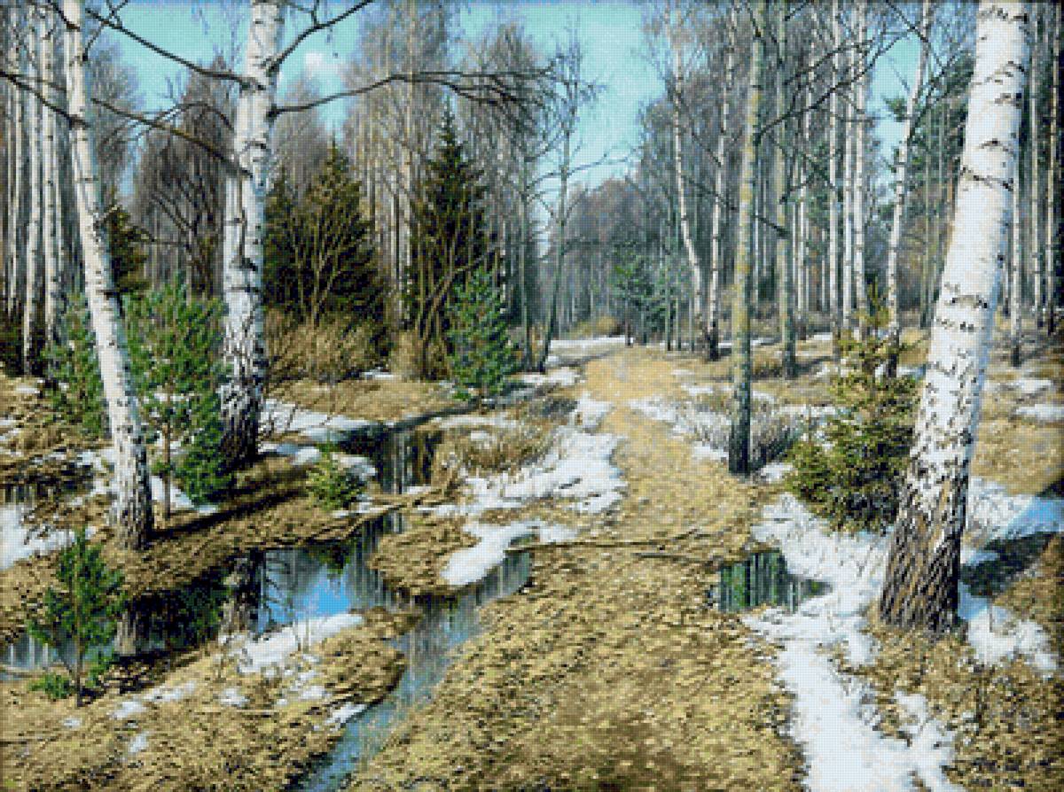 Весна - весна, природа - предпросмотр