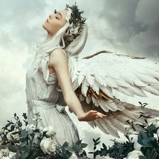 Схема вышивки «Душа...как ветер...»