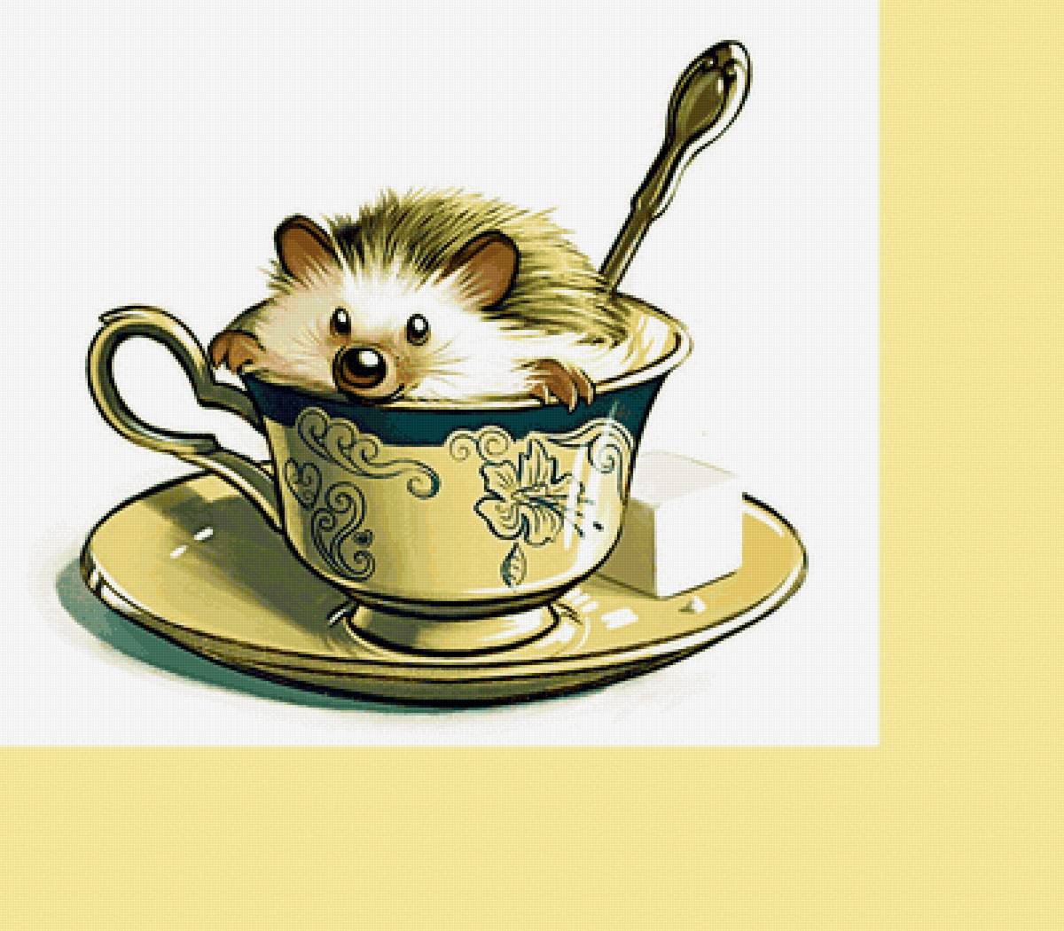 Серия "Детская" - ежонок, детское - предпросмотр