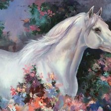 Схема вышивки «Cavalo.»