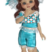 Схема вышивки «БИРЮЗА»