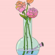 Схема вышивки «ваза»