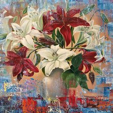 Схема вышивки «Boque de lírios.»