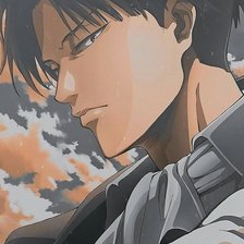 Схема вышивки «Леви Аккерман»