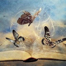 Схема вышивки «книги»