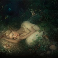 Схема вышивки «девушка»