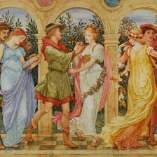 Схема вышивки «i cinque sensi»