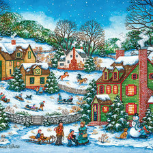 Схема вышивки «inverno»