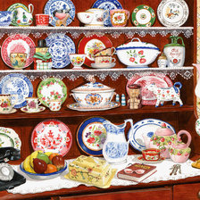 Схема вышивки «in cucina»