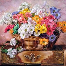 Схема вышивки «flori»