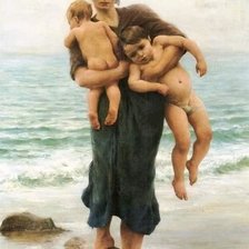 Схема вышивки «женщина»