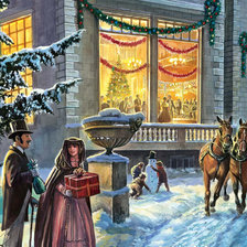 Схема вышивки «inverno»